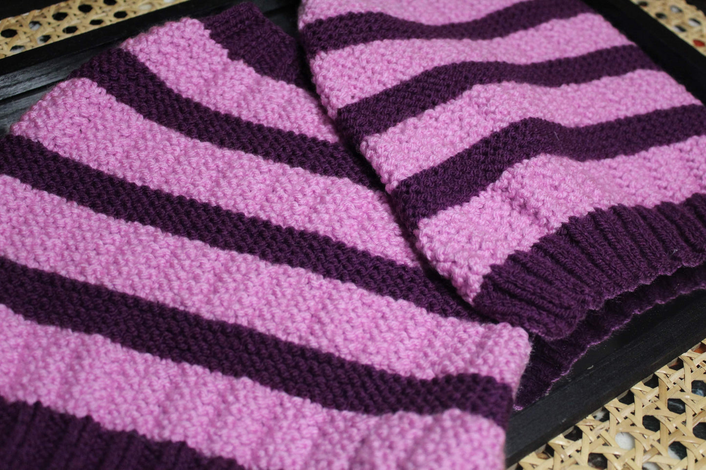 Purple Stripped Jumper