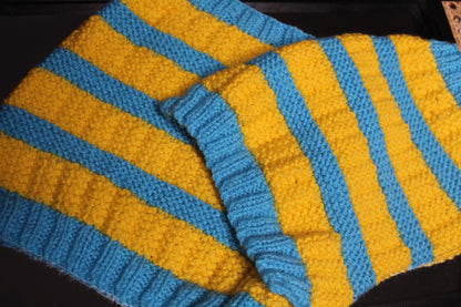 Blue & Yellow Stripe Jumpers