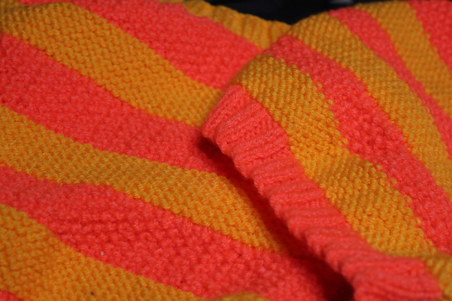 Orange & Yellow Stripe Jumper