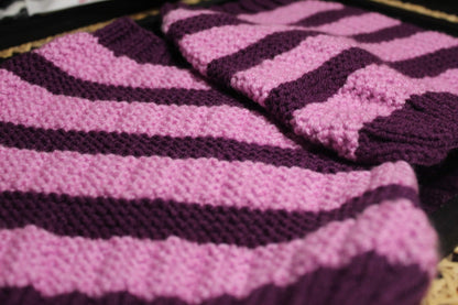 Purple Stripped Jumper