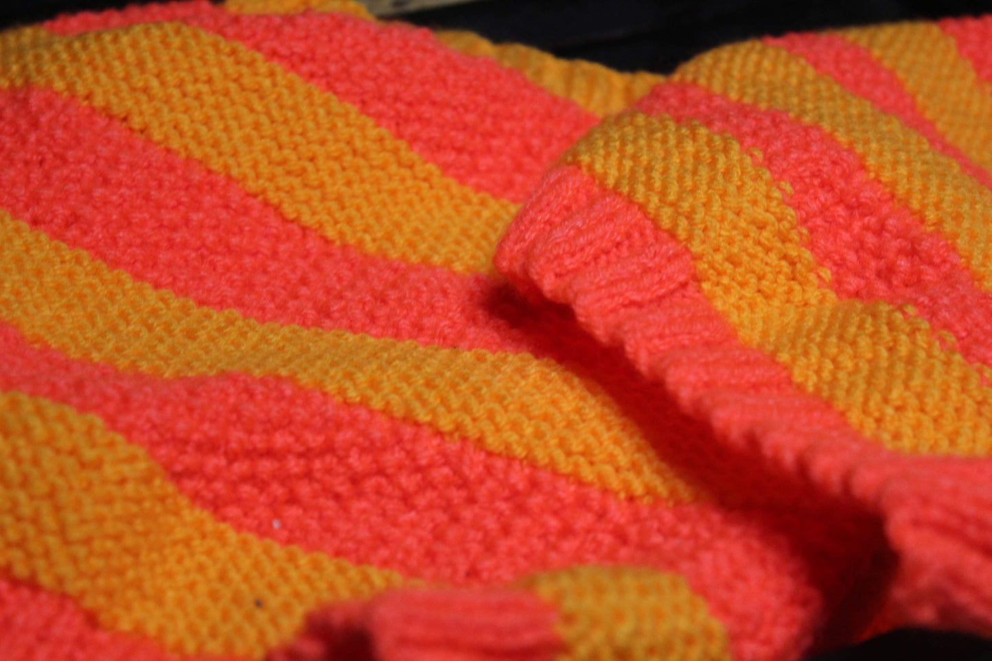 Orange & Yellow Stripe Jumper